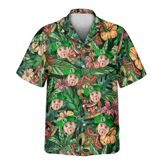 Aloha Vibes | Aloha Custom Hawaiian Shirts with Faces or Logos