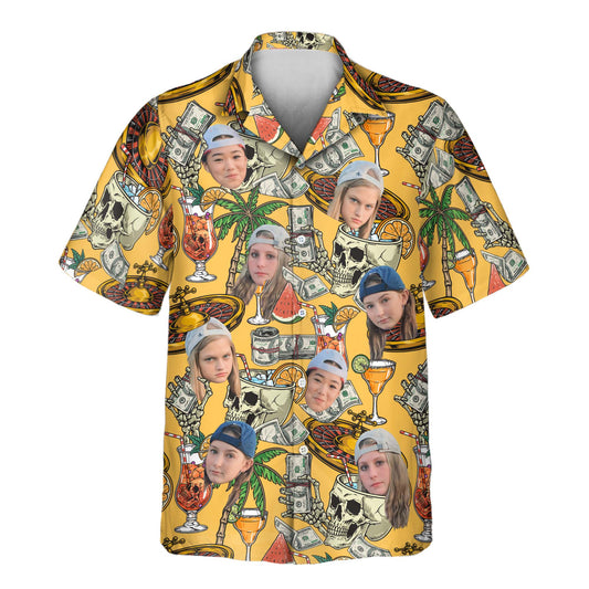 Casino Jackpot | Aloha Custom Hawaiian Shirts with Faces or Logos
