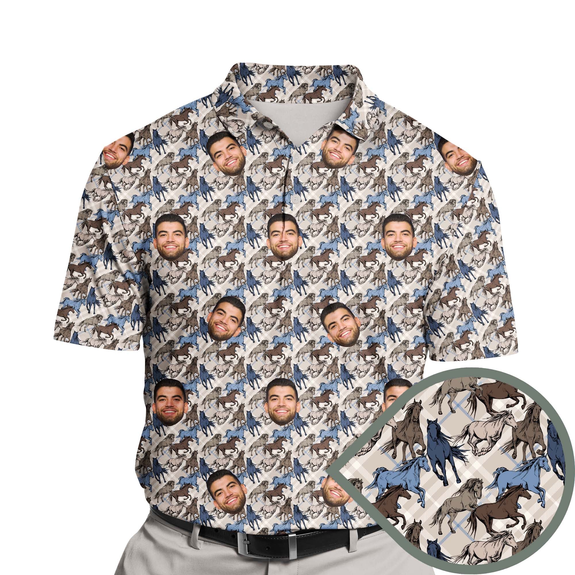 horse racing dress shirts 2025 Del Mar Signature Shirt