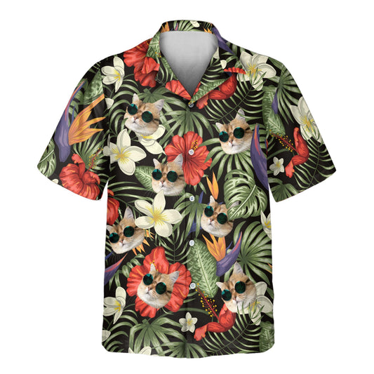 Tropical Oasis | Aloha Custom Hawaiian Shirts with Faces or Logos