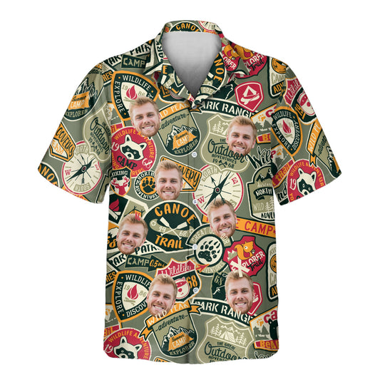 Wilderness Adventure | Aloha Custom Hawaiian Shirts with Faces or Logos