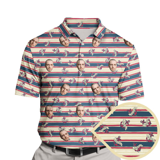 Yacht Club | Funny Golf Shirts with Faces or Logos