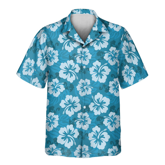 Hibiscus Island Dreams | Aloha Custom Hawaiian Shirts with Faces or Logos