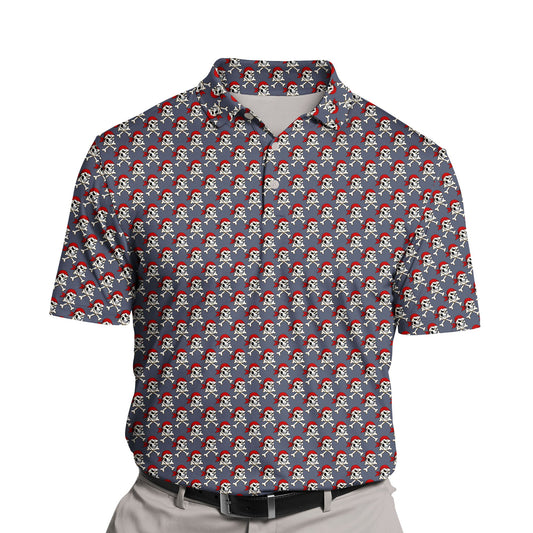 Pirate Skull | Funny Golf Shirts with Faces or Logos