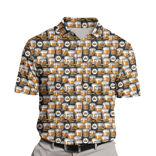 Premium Whiskey | Funny Golf Shirts with Faces or Logos