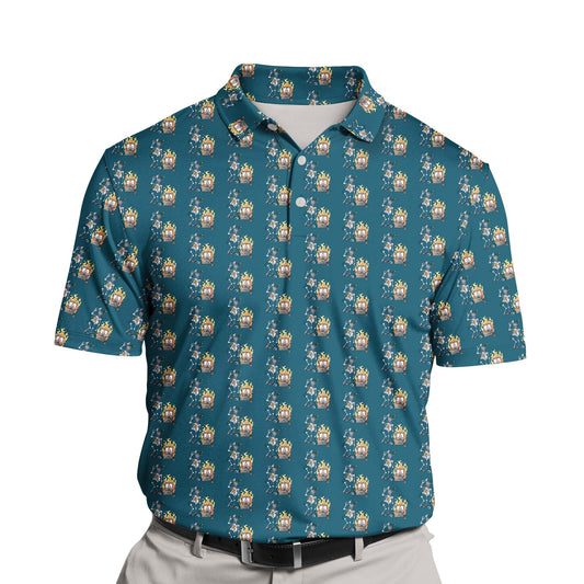 Quirky Robot Fails | Funny Golf Shirts with Faces or Logos