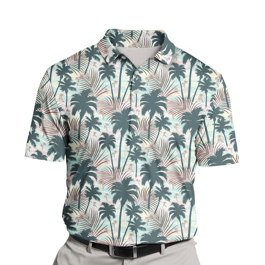 Tropical Paradise | Funny Golf Shirts with Faces or Logos