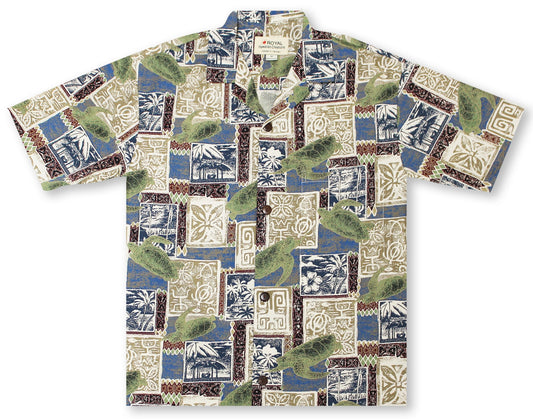 Scenic Honu Hawaiian Shirt