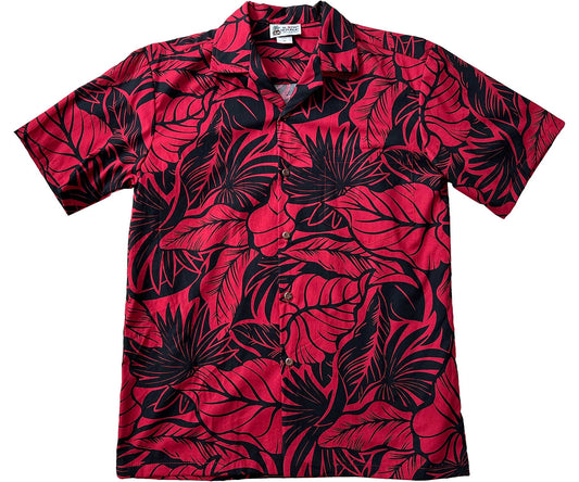 Red Polynesian Monarchy Hawaiian Shirt