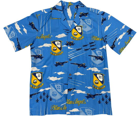 Blue Angels - Blue Hawaiian Shirt