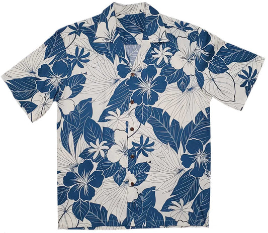 Blue Lanai Hawaiian Shirt
