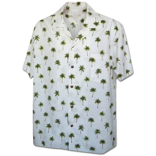 Classic Palm Trees - Green Hawaiian Shirt