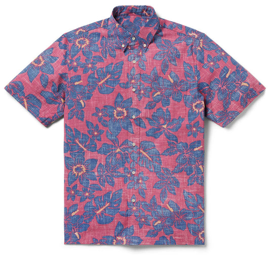 Costa Rica - Berry Hawaiian Shirt
