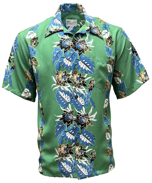 Rainforest Retro Night Blooming Cereus Hawaiian Shirt