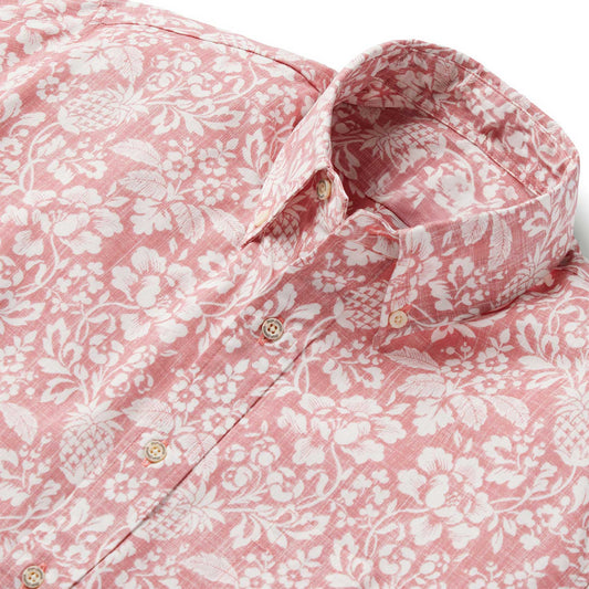 Nantucket Red Oahu Harvest Hawaiian Shirt
