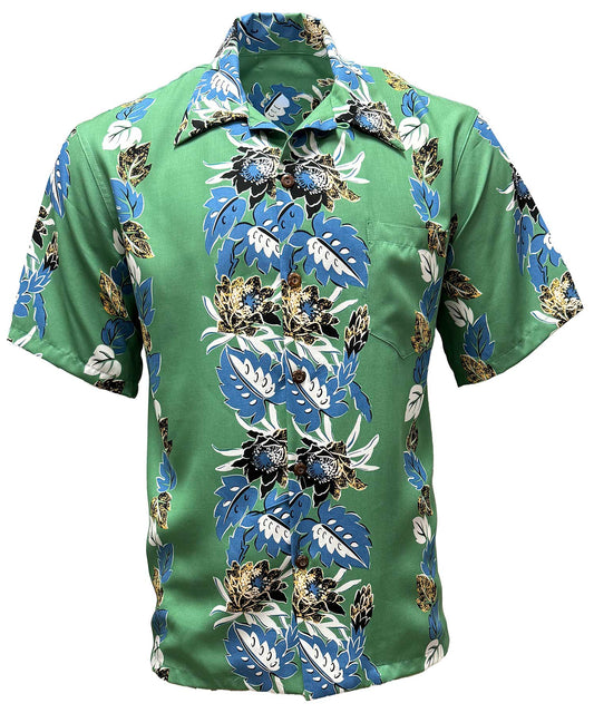Rainforest Retro Night Blooming Cereus Hawaiian Shirt