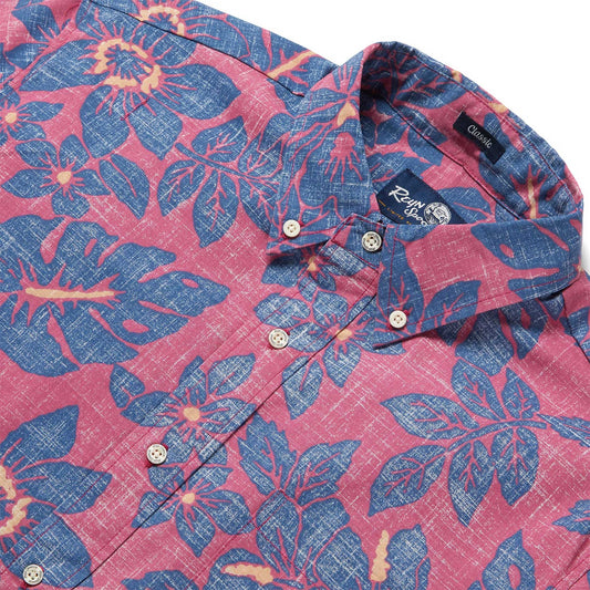 Costa Rica - Berry Hawaiian Shirt