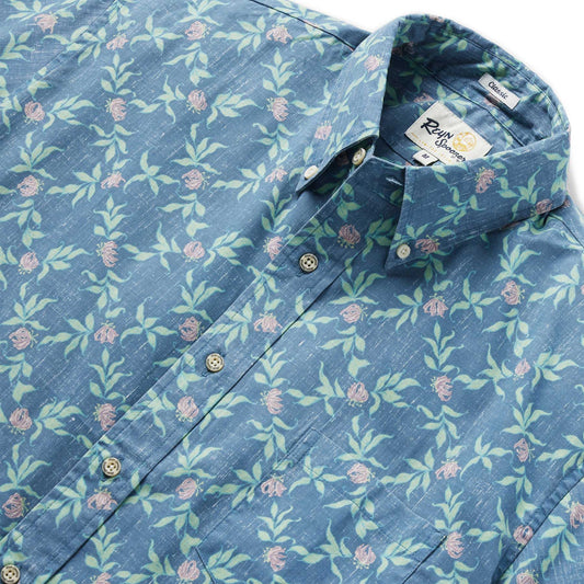 Diamond Lily - Captain's Blue Hawaiian Shirt Hawaiian Shirt