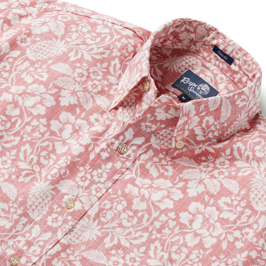 Nantucket Red Oahu Harvest Hawaiian Shirt