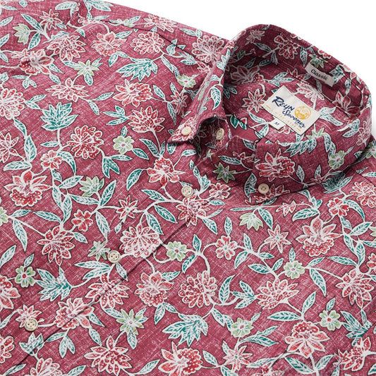 Cranberry Sentosa Hawaiian Shirt