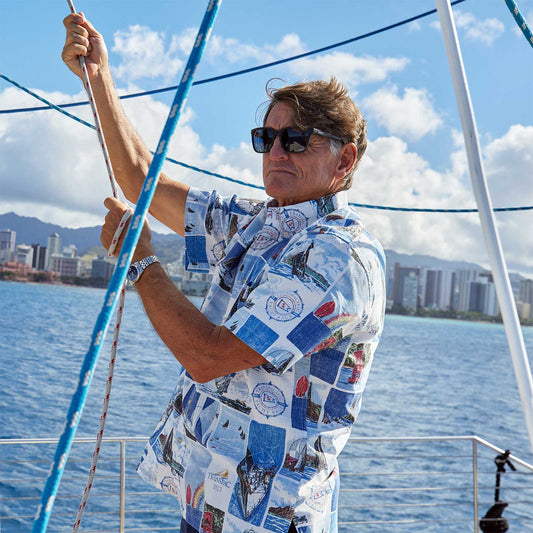Blue Transpac 2023 Hawaiian Shirt