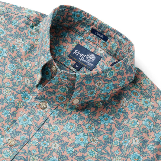 Coral Wildflowers Hawaiian Shirt