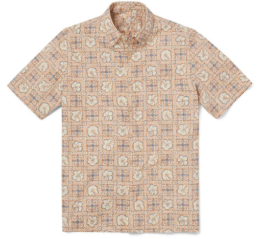 Toast Pua Patchwork Hawaiian Shirt