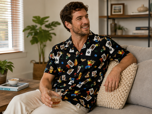 Black Hawaiian Shirts