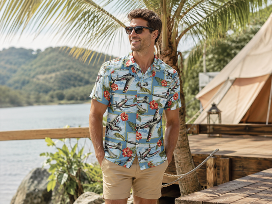 Camo Hawaiian Shirts