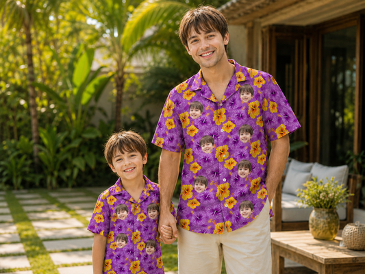 Father & Son Hawaiian Shirts