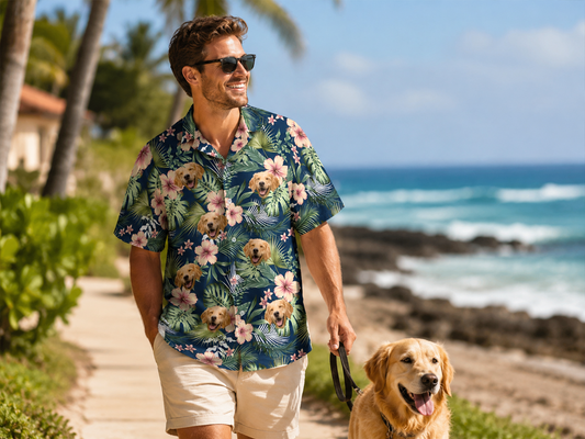 Green Hawaiian Shirts
