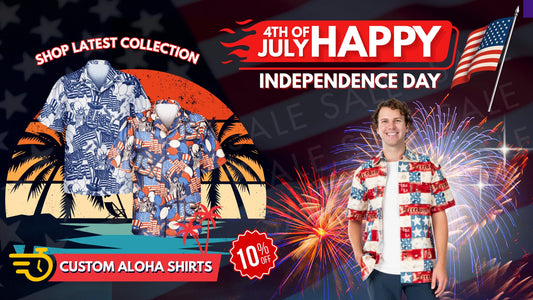 4th of July Hawaiian Shirts