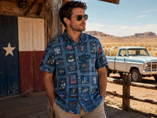 Patriotic Hawaiian Shirts