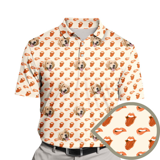 Sexy Lips | Funny Golf Shirts with Faces or Logos