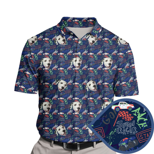 Speed Racer | Funny Golf Shirts with Faces or Logos