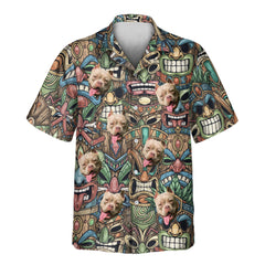 Tiki Island Vibes | Aloha Custom Hawaiian Shirts with Faces or Logos