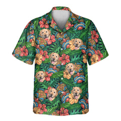 Tiki Paradise Warrior | Aloha Custom Hawaiian Shirts with Faces or Logos