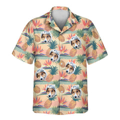 Tropical Bloom | Aloha Custom Hawaiian Shirts with Faces or Logos