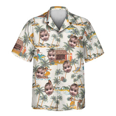 Tropical Escape | Aloha Custom Hawaiian Shirts with Faces or Logos
