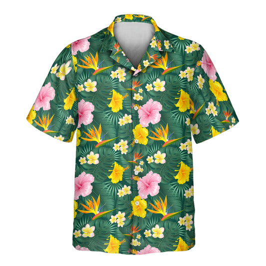 Island Blossom | Aloha Custom Hawaiian Shirts with Faces or Logos