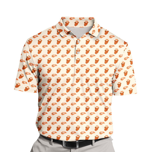 Sexy Lips | Funny Golf Shirts with Faces or Logos