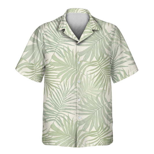 Tropical Leaf Dreams | Aloha Custom Hawaiian Shirts with Faces or Logos