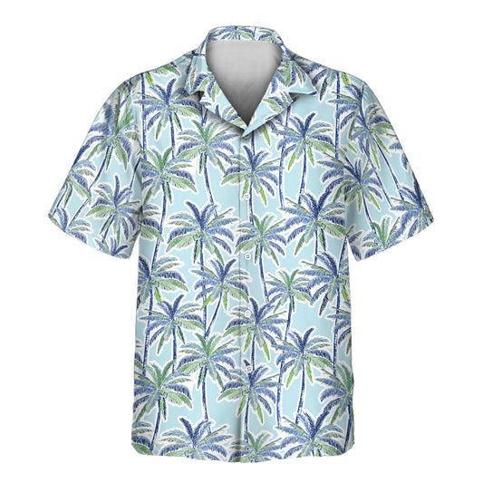 Palm Breeze | Aloha Custom Hawaiian Shirts with Faces or Logos