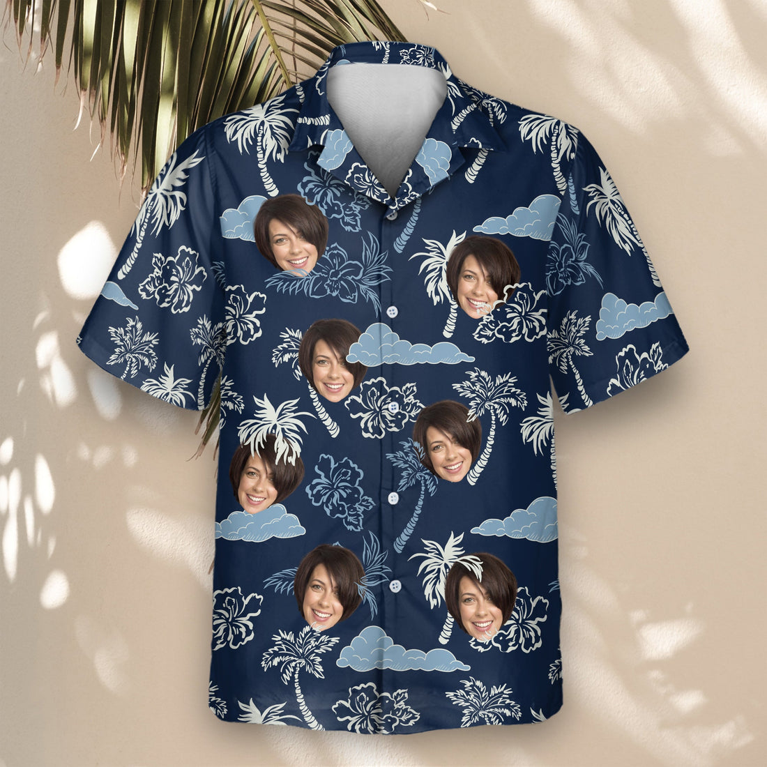 Coconut Palm Delight | Aloha Custom Hawaiian Shirts with Faces or Logo ...