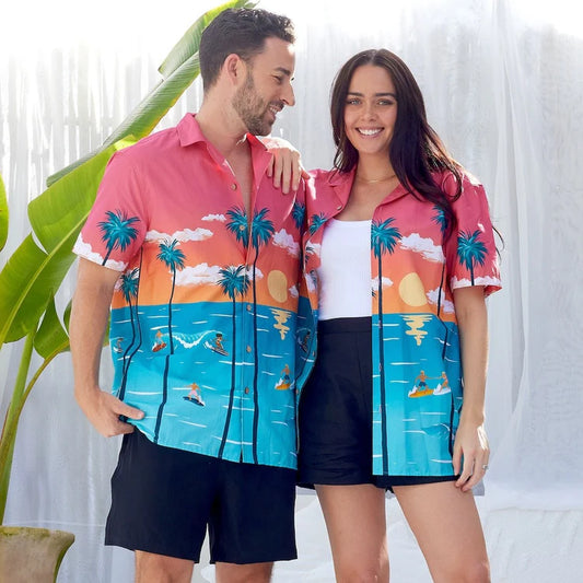 Custom Aloha Shirts, Custom Hawaiian Shirts, Custom Hawaiian Shirts with Faces, Custom Hawaiian Shirts with Logos