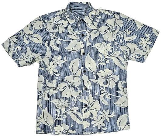 Blue Reverse Maui Hawaiian Shirt