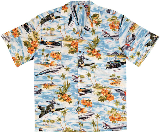 Blue Tropic Air Classics Hawaiian Shirt