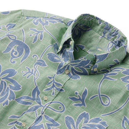 Classic Pareau - Leaf Hawaiian Shirt