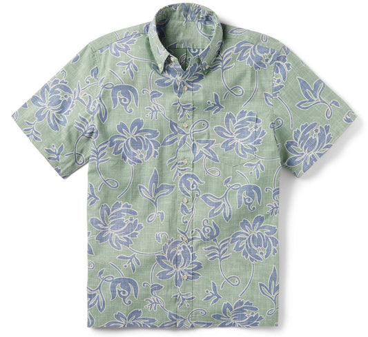 Classic Pareau - Leaf Hawaiian Shirt