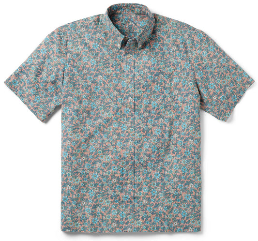Coral Wildflowers Hawaiian Shirt
